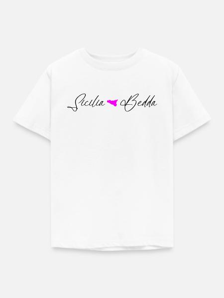 sicilia_bedda - Kinder T-Shirt - Weiß