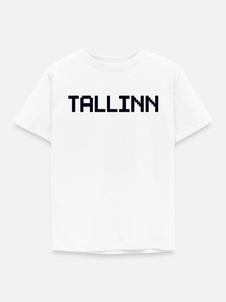 TALLINN Estland - Kinder T-Shirt - Weiß