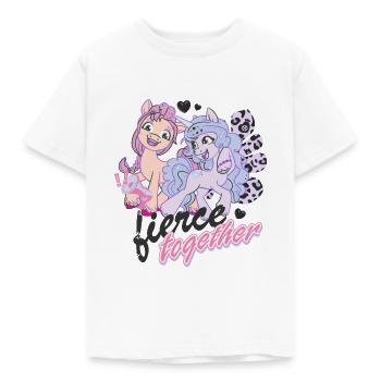 My Little Pony Fierce Together - Kinder T-Shirt - Weiß - Vorne - AI Model Kid Male (0cm)