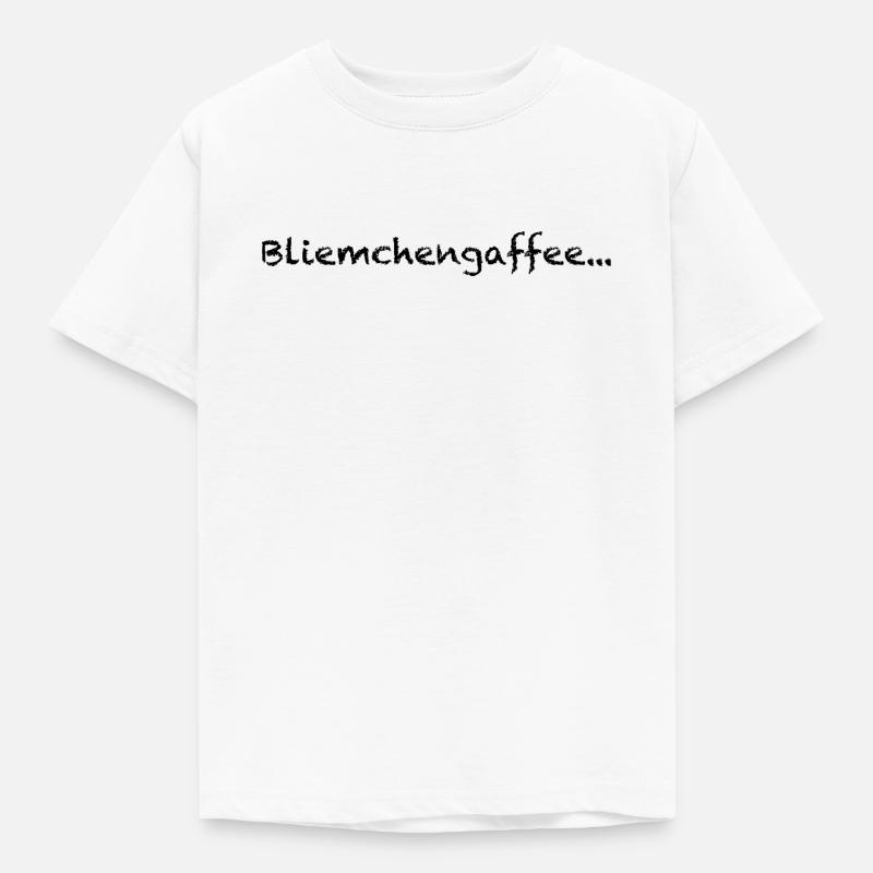 Bliemchengaffee - Kinder T-Shirt - Weiß