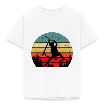 Scooter - Kinder T-Shirt - Weiß - Vorne - AI Model Kid Male (0cm)