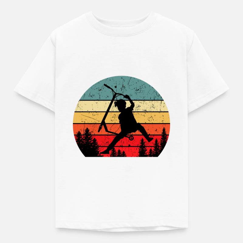 Scooter - Kinder T-Shirt - Weiß