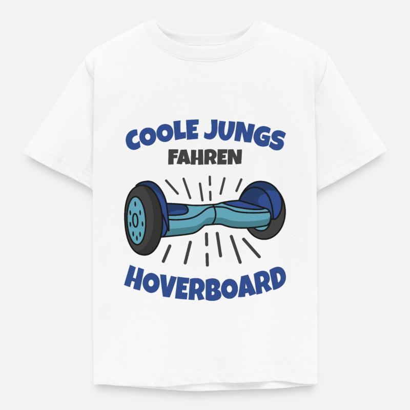 Hoverboard - Kinder T-Shirt - Weiß