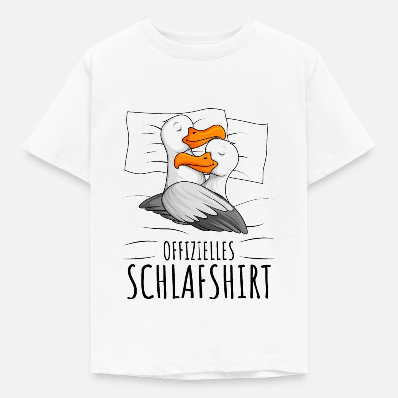 Möwe - Kinder T-Shirt - Weiß