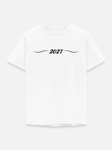 2027 Ornament - Kinder T-Shirt - Weiß