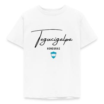 Ich liebe Tegucigalpa, ich erinnere mich an Tegucigalpa - Kinder T-Shirt - Weiß - Vorne - AI Model Kid Male (0cm)