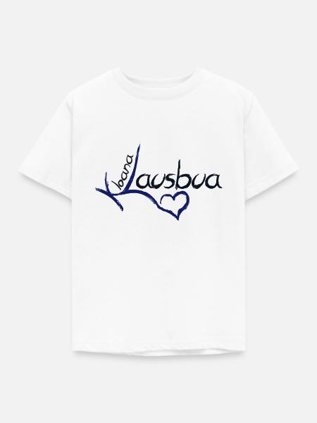 kloana Lausbua - Kinder T-Shirt - Weiß