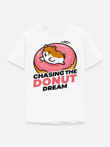 Donut-Traum - Kinder T-Shirt - Weiß