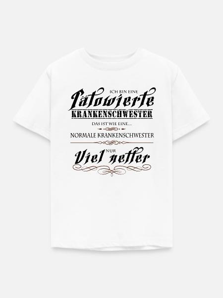 Tätowierte Krankenschwestern sind netter! - Kinder T-Shirt - Weiß