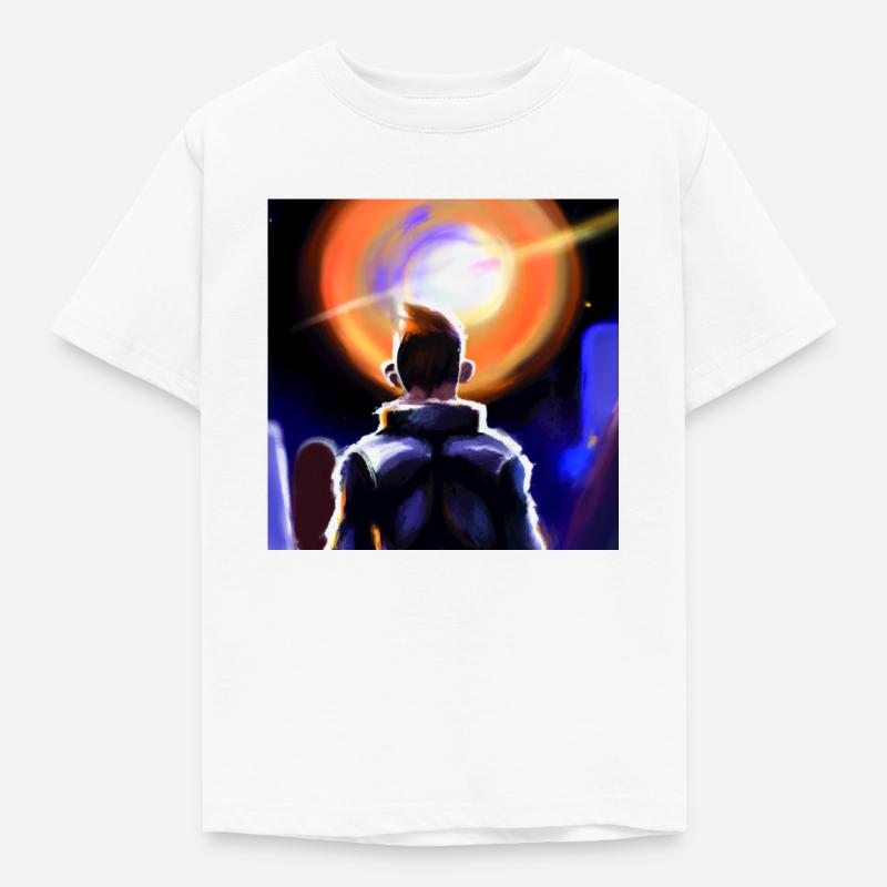 2b - T-shirt Enfant - blanc