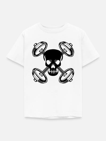 Kampfgeist - Kinder T-Shirt - Weiß
