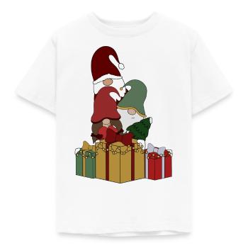 Wichtel - Kinder T-Shirt - Weiß - Vorne - AI Model Kid Male (0cm)