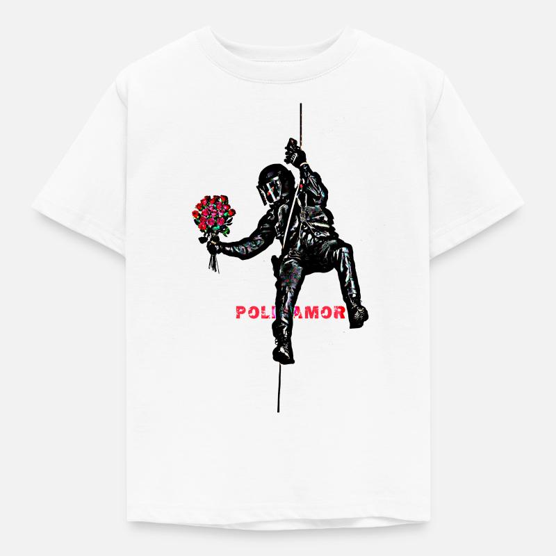Polyamory - Kids' T-Shirt - white