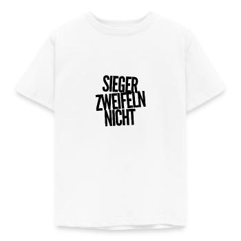 ich bin ein Sieger - Kinder T-Shirt - Weiß - Vorne - AI Model Kid Male (0cm)