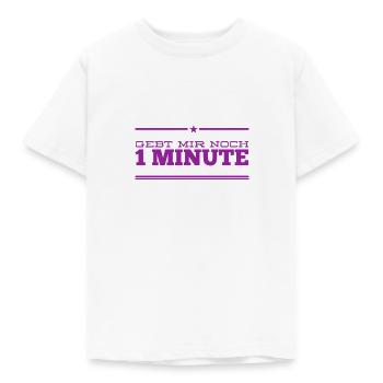 ich brauche etwas länger - Kinder T-Shirt - Weiß - Vorne - AI Model Kid Male (0cm)