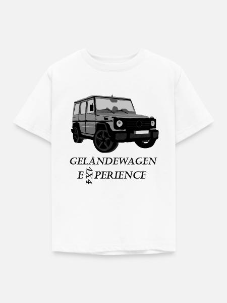 Off-Road Adventure - Kinder T-Shirt - Weiß