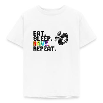 Usure rave - T-shirt Enfant - blanc - Devant - AI Model Kid Male (0cm)