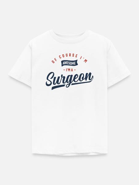 Chirurg Beruf - Kinder T-Shirt - Weiß