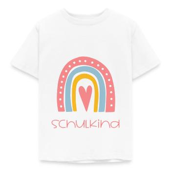 Schulkind - Kinder T-Shirt - Weiß - Vorne - AI Model Kid Male (0cm)