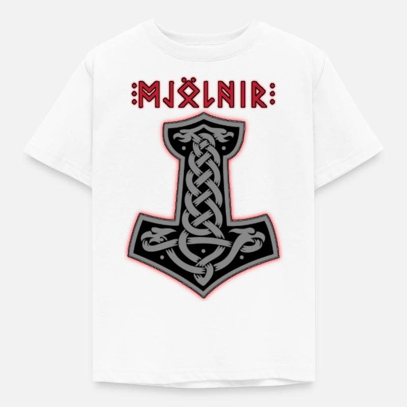 Mjölnir2 - Kids' T-Shirt - white