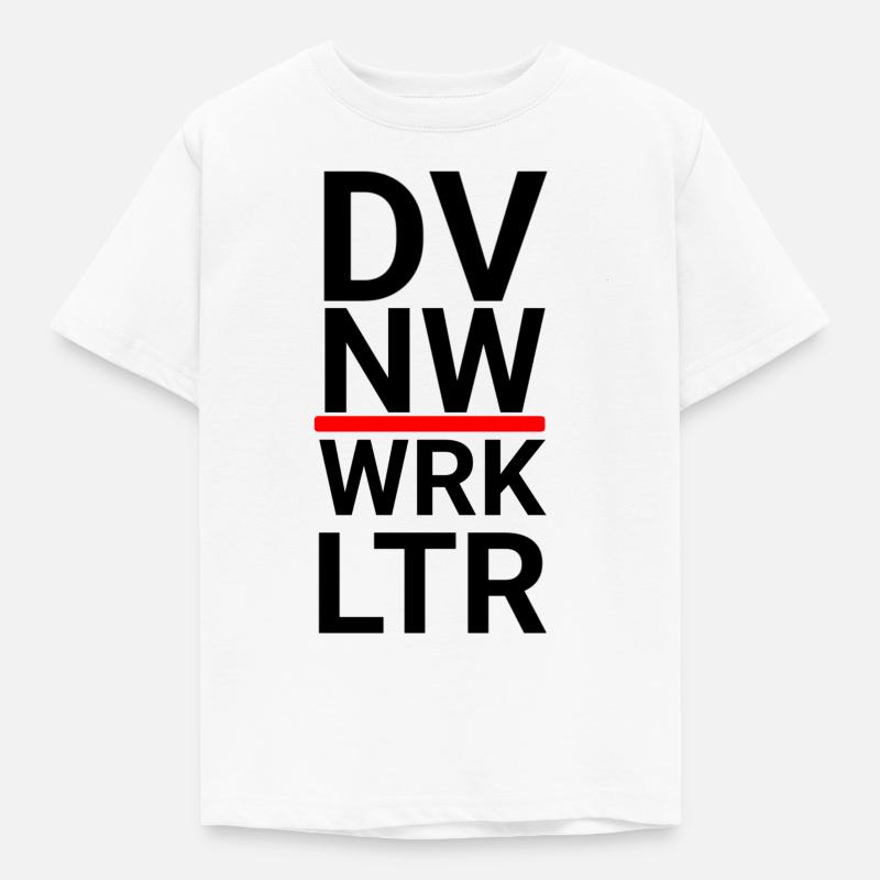 dive now - work later - Kids' T-Shirt - white
