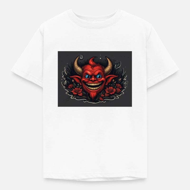 Red Devil - Kids' T-Shirt - white