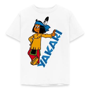 Yakari Tee shirt manches longues Enfant - T-shirt Enfant - blanc - Devant - AI Model Kid Male (0cm)