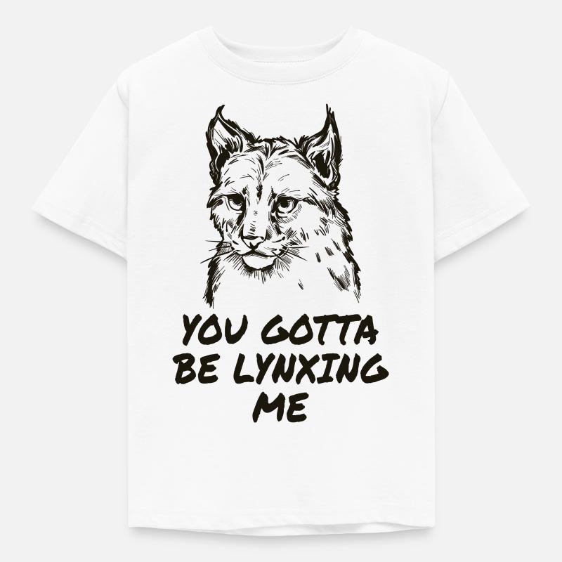 Lynx - Kids' T-Shirt - white