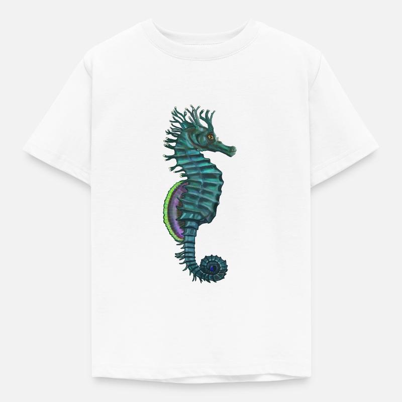 hippocampe - T-shirt Enfant - blanc