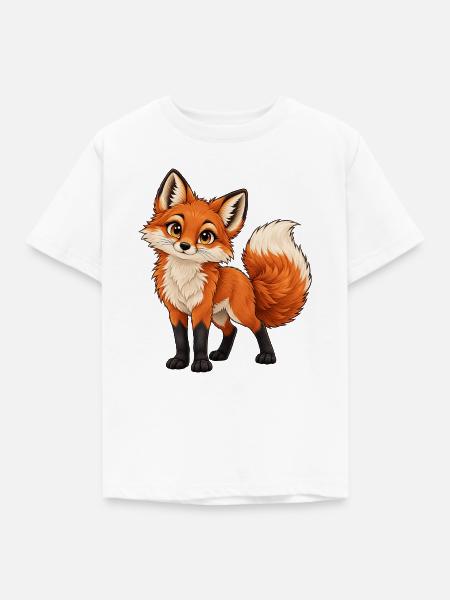 Frecher Rotfuchs - Kinder T-Shirt - Weiß