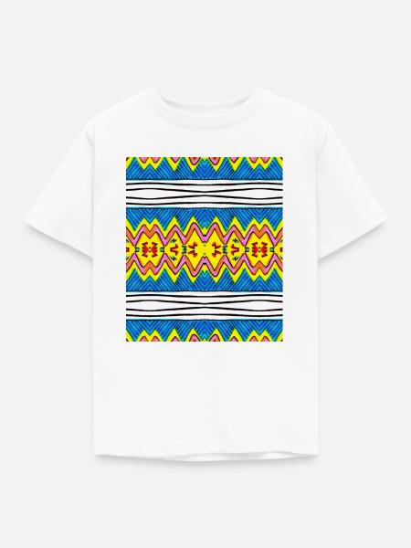 Reflexion - Kinder T-Shirt - Weiß