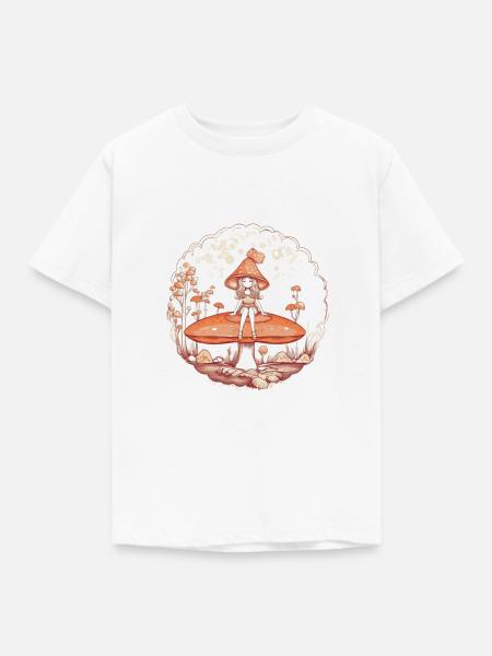 Märchen Fee - Kinder T-Shirt - Weiß