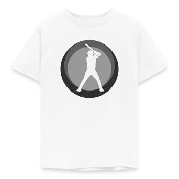Baseball Fielding Baseball - Kinder T-Shirt - Weiß - Vorne - AI Model Kid Male (0cm)