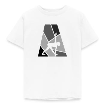 Vinyasa Power Meditation - Kids' T-Shirt - white - Front - AI Model Kid Male (0cm)