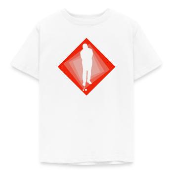 Golfer Golfing Golf Ball - Kids' T-Shirt - white - Front - AI Model Kid Male (0cm)