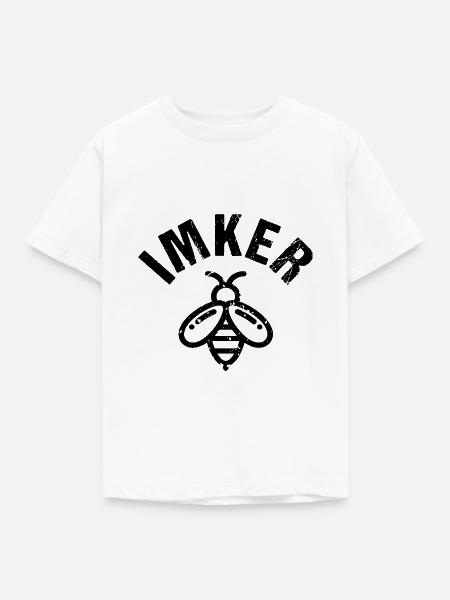 Imker Honigbiene - Kinder T-Shirt - Weiß