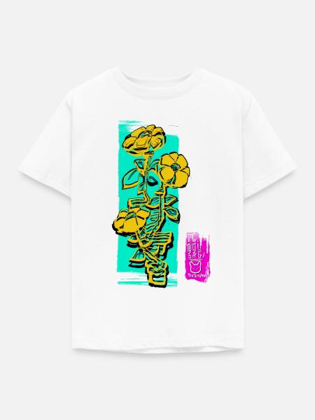 Hanabusa Takoizu - Kinder T-Shirt - Weiß