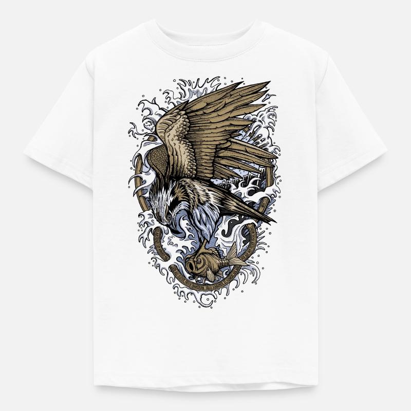 Balbuzard - T-shirt Enfant - blanc