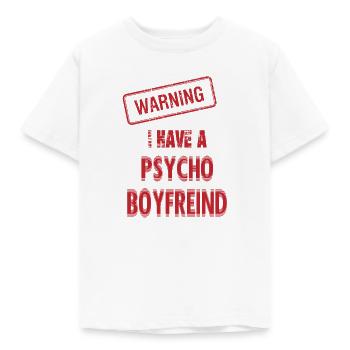 PSYCHO BOYfreind - Kinder T-Shirt - Weiß - Vorne - AI Model Kid Male (0cm)