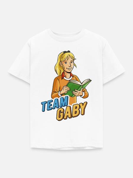 TKKG Team Gaby Glockner - Kinder T-Shirt - Weiß