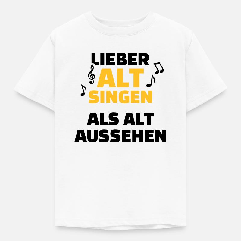 Chor - Kinder T-Shirt - Weiß