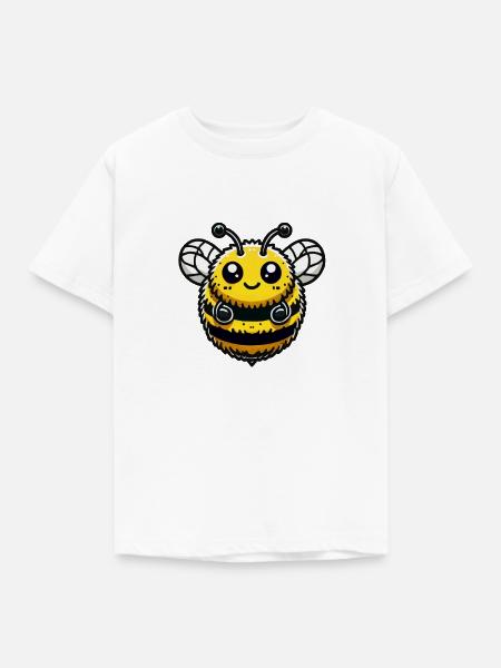 hummel biene - Kinder T-Shirt - Weiß