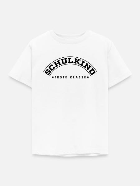 Schulkind - Kinder T-Shirt - Weiß