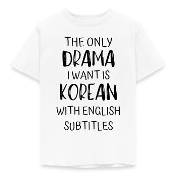 Sous-titres - T-shirt Enfant - blanc - Devant - AI Model Kid Male (0cm)
