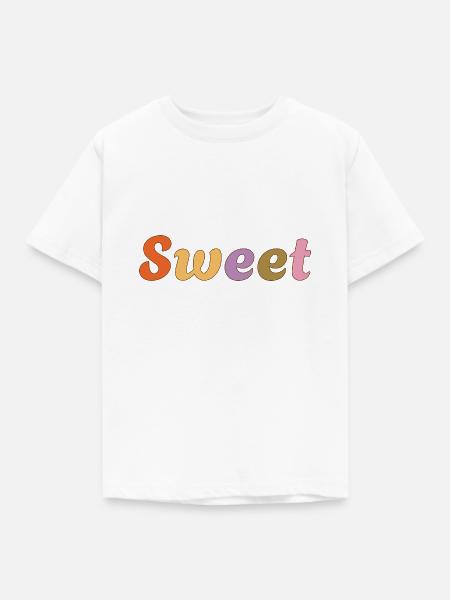 Süß - Kinder T-Shirt - Weiß