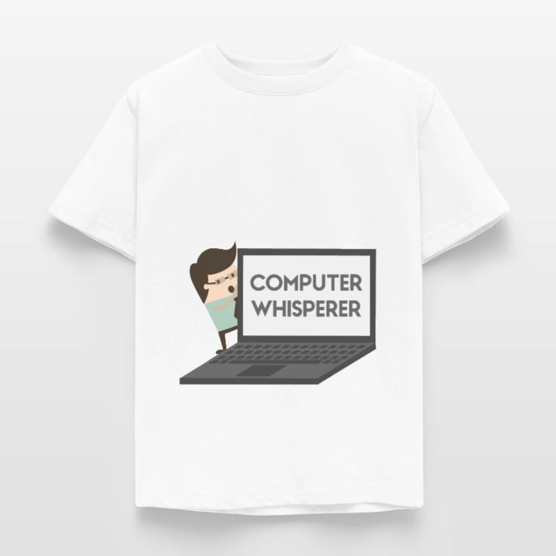 Computer Whisperer Programmer Computer Scientist Kids' T-Shirt