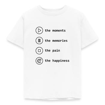 Mental Health Attention à vivre consciemment - T-shirt Enfant - blanc - Devant - AI Model Kid Male (0cm)