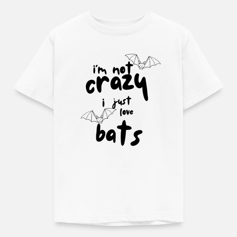 Fledermäuse - Kinder T-Shirt - Weiß