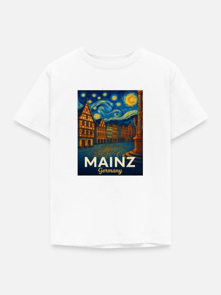 Mainz - Kinder T-Shirt - Weiß