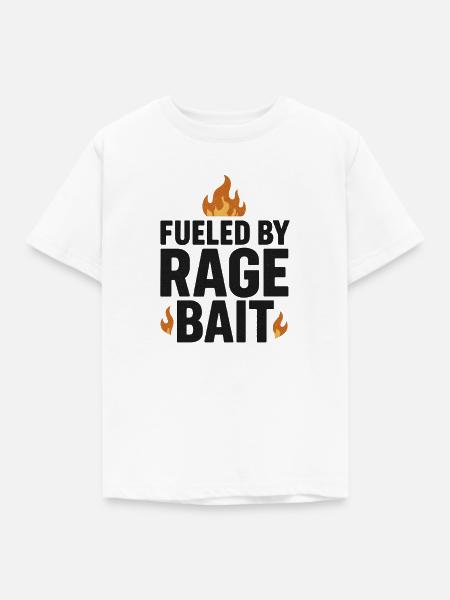 Angetrieben von Wutködern, lustiger Spruch - Kinder T-Shirt - Weiß